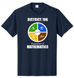 DISTRICT 196 MATHEMATICS CORE COTTON TEE (8 COLORS)