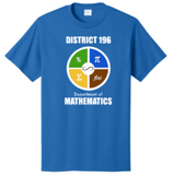 DISTRICT 196 MATHEMATICS CORE COTTON TEE (8 COLORS)