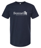 SONNETT UNISEX FINE JERSEY T-SHIRT-5 COLORS AVAILABLE