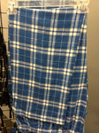 ADULT ROYAL/SILVER FLANNEL PANTS