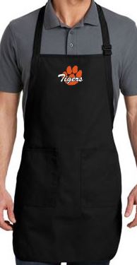 FULL-LENGTH APRON WITH POCKETS