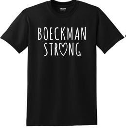 BOECKMAN STRONG 50/50 COTTON/POLY TEE