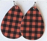 FHS FOOTBALL EARRINGS - FOOTBALL, PAWS, & MORE