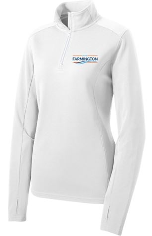 CITY WOMEN'S SPORT-WIK TEXTURED 1/4 ZIP