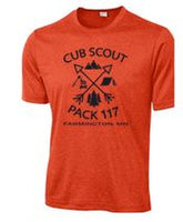 CUB SCOUTS YOUTH HEATHER CONTENDER TEE