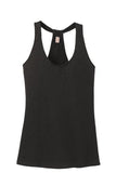 LADIES SHIMMER LOOP BACK TANK