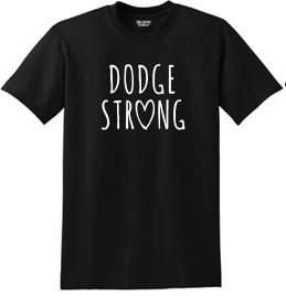 DODGE STRONG 50/50 COTTON/POLY TEE