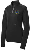 DIAMOND PATH WOMEN'S SPORT-WIK TEXTURED 1/4 ZIP