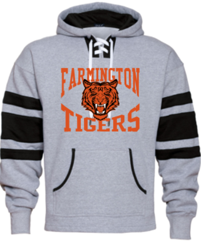 UNISEX VARSITY HOCKEY PULLOVER HOOD