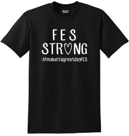 FES STRONG YOUTH 50/50 COTTON/POLY TEE