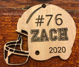 CUSTOM PERSONALIZED SPORTS ORNAMENT