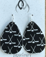 FHS GIRLS HOCKEY EARRINGS