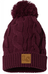 LAKEVILLE CHUNK TWIST KNIT BEANIE WITH CUFF