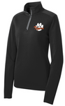 LADIES SPORT-WICK TEXTURED 1/4 ZIP PULLOVER