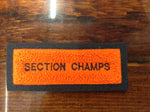 CHENILLE SECTION CHAMPS BAR