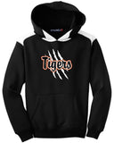 HOODED SWEATSHIRT WITH CONTRAST COLOR