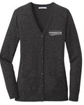 CITY LADIES MARLED CARDIGAN SWEATER