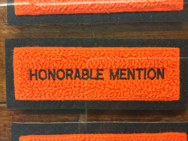 CHENILLE HONORABLE MENTION BAR