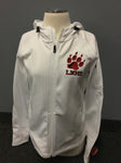 LAKEVILLE NORTH FULL ZIP HOODIE - WHITE