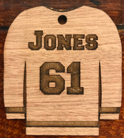 CUSTOM PERSONALIZED SPORTS ORNAMENT