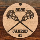 CUSTOM PERSONALIZED SPORTS ORNAMENT