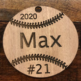 CUSTOM PERSONALIZED SPORTS ORNAMENT