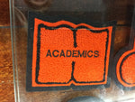 CHENILLE ACADEMIC BOOK PATCH