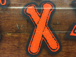 CHENILLE SOFTBALL/BASEBALL BATS PATCH