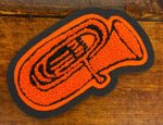CHENILLE BAND TUBA PATCH