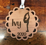 CUSTOM PERSONALIZED SPORTS ORNAMENT